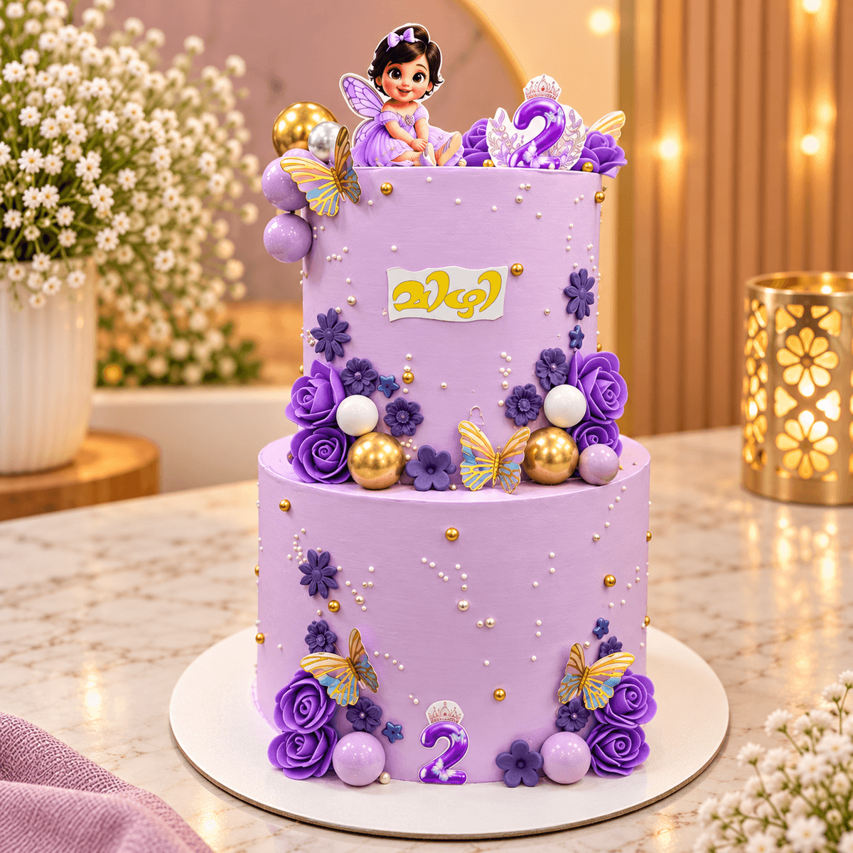Whimsical Character Cake — handcrafted custom cake by The Cake Walk