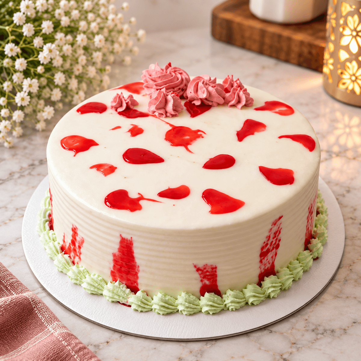 Red Bee Torte Special — handcrafted premium cake by The Cake Walk