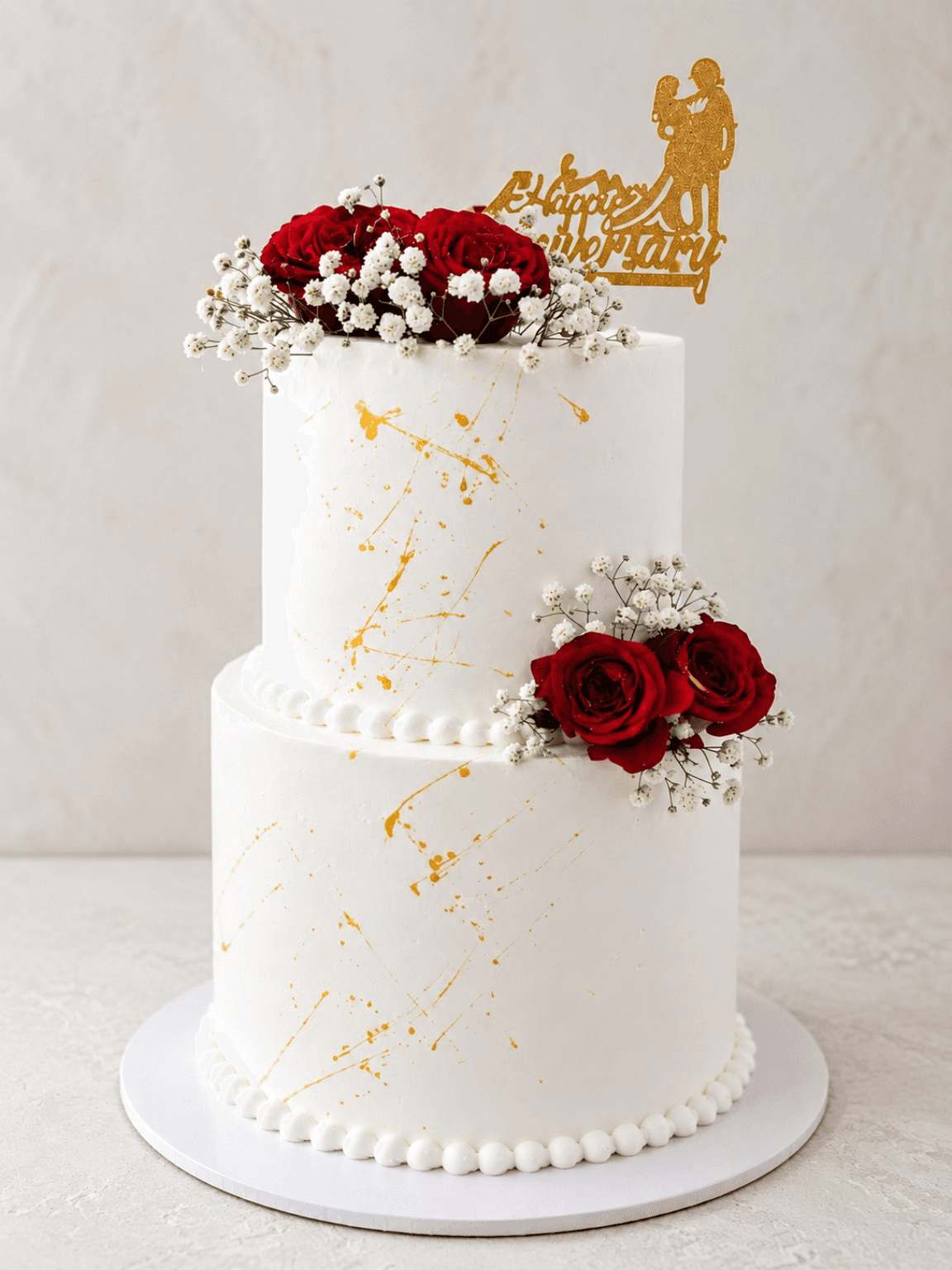 Anniversary Cake — Handcrafted celebration cakes at The Cake Walk, Kaduthuruthy