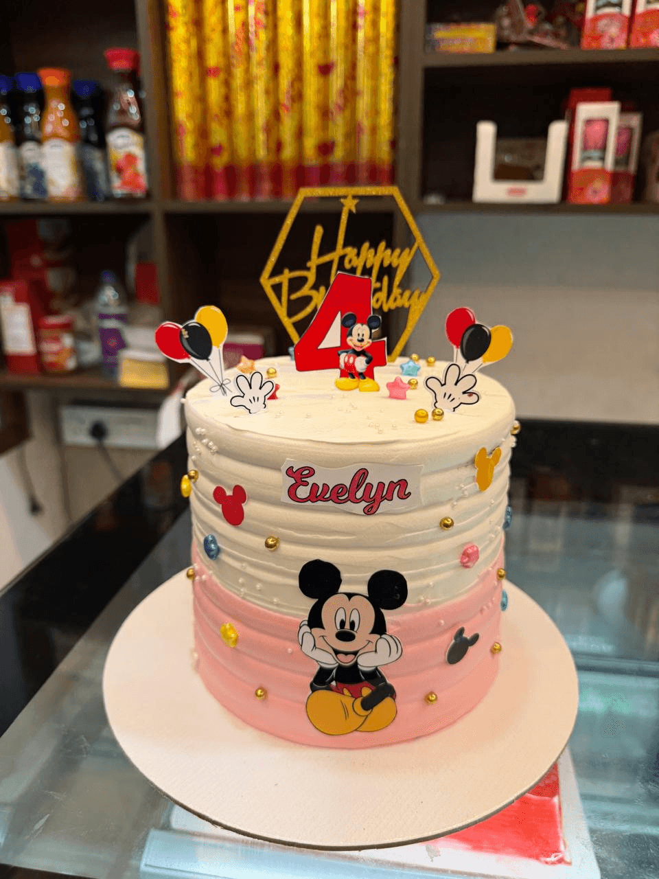 Bespoke Designer Celebration Cake — Custom Cakes at The Cake Walk, Kaduthuruthy